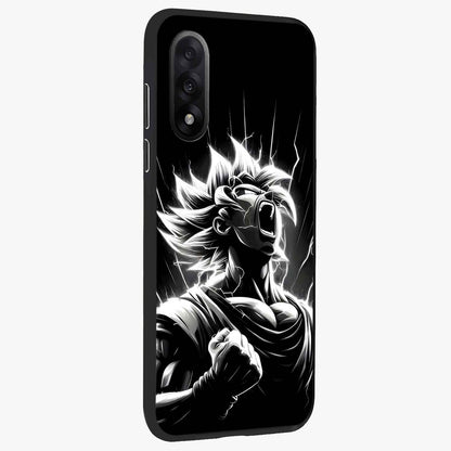 Limitless Power Unleashed Glass Case for 1+Nord 5 side perspective highlighting strong textures and sleek premium build