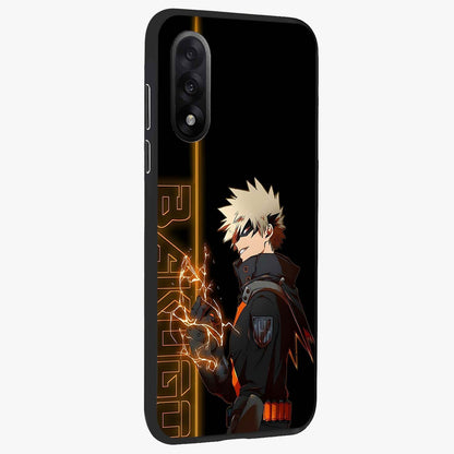 Silent Gang Authority Glass Case for 1+Nord 5 side perspective highlighting strong graphic textures and sleek build