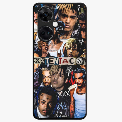 Broken Fame Diaries Glass Case for 1+Nord CE 3 bold front view featuring expressive diary inspired artistic artwork
