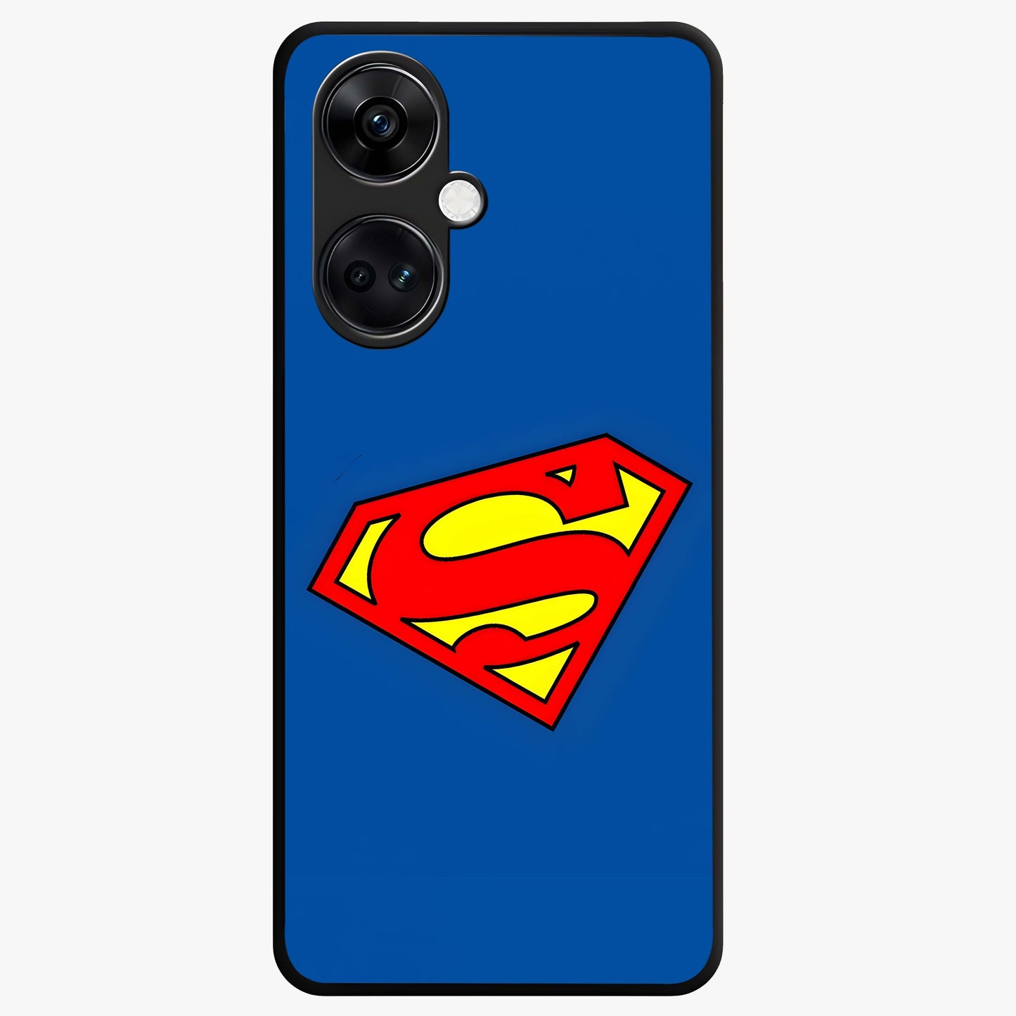 Legendary Hero Emblem Glass Case for 1+Nord CE 3 bold front view featuring powerful emblem inspired artwork