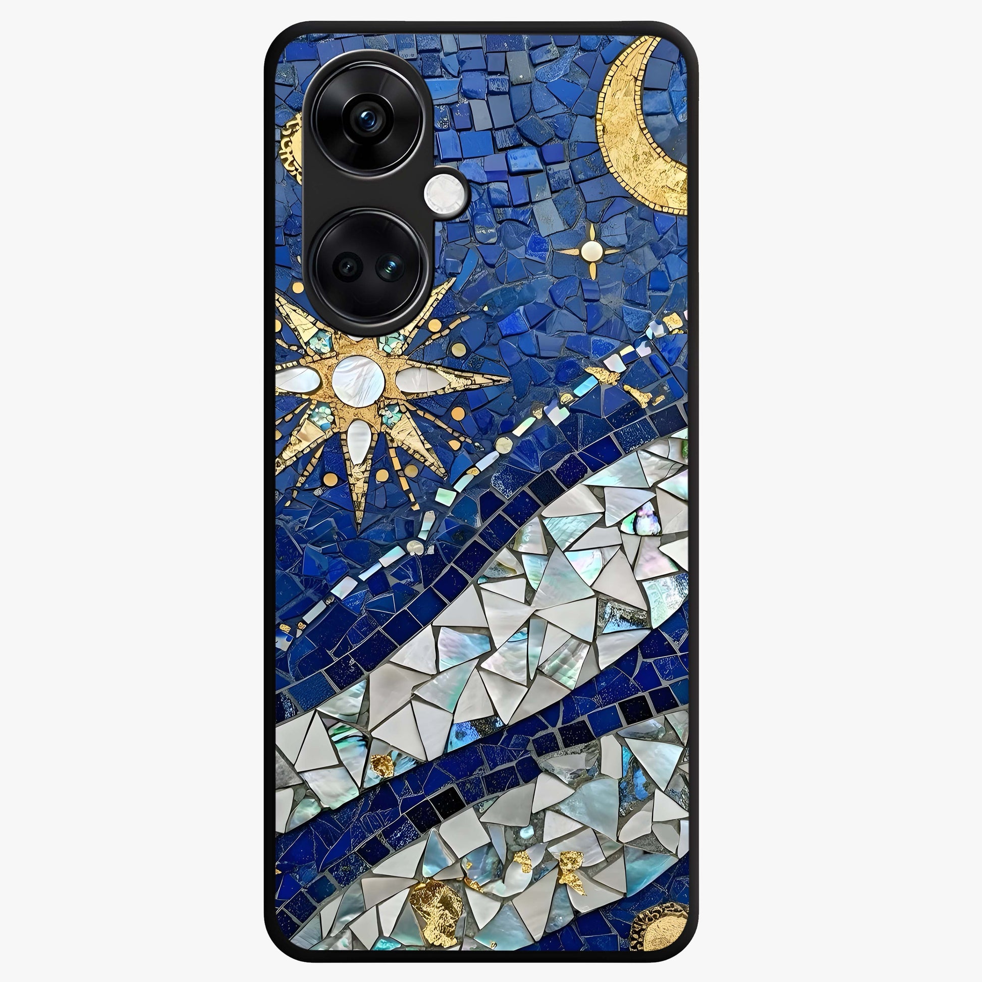 Serene Crane Flight Glass Case for 1+Nord CE 3 graceful front view featuring crane bird artwork in calm tones