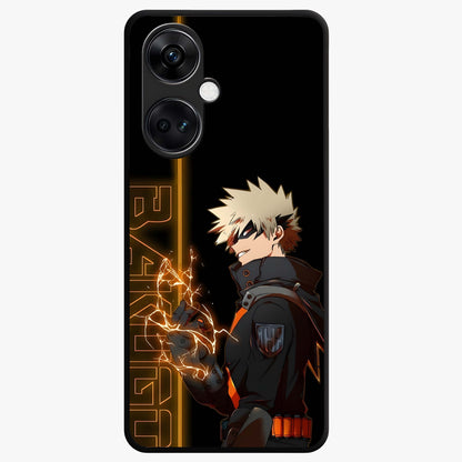 Silent Gang Authority Glass Case for 1+Nord Ce 3 bold front view featuring powerful street inspired artwork