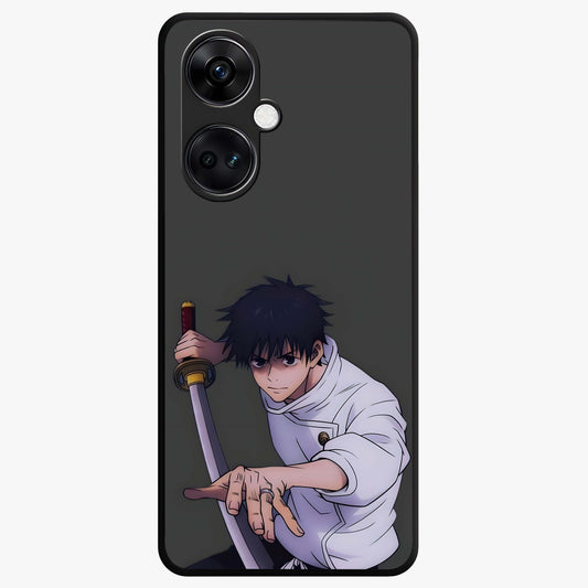 Void Silence Aesthetic Glass Case for 1+Nord Ce 3 minimalist front view featuring dark abstract artwork with subtle tones