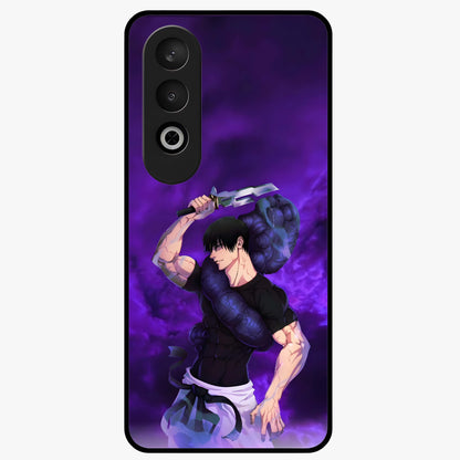 Cursed Strength Ascension Glass Case for 1+Nord CE 4 powerful front view featuring dark ascension themed artwork