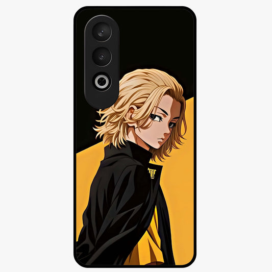 Golden Shadow Commander Glass Case for 1+Nord CE 4 powerful front view featuring dramatic commander themed artwork