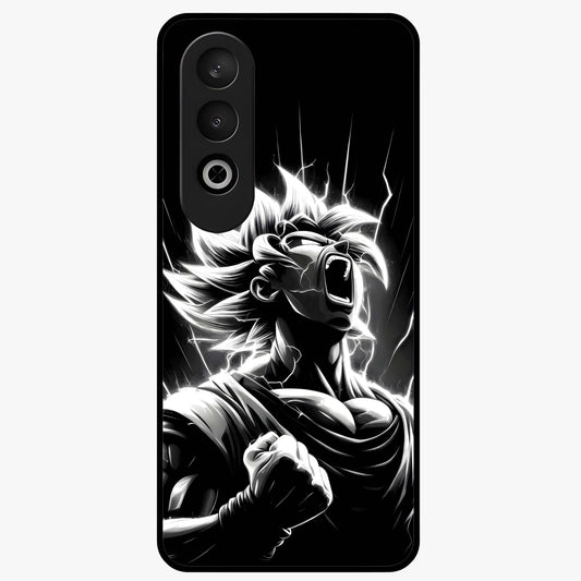 Limitless Power Unleashed Glass Case for 1+Nord CE 4 intense front view featuring bold high energy artwork