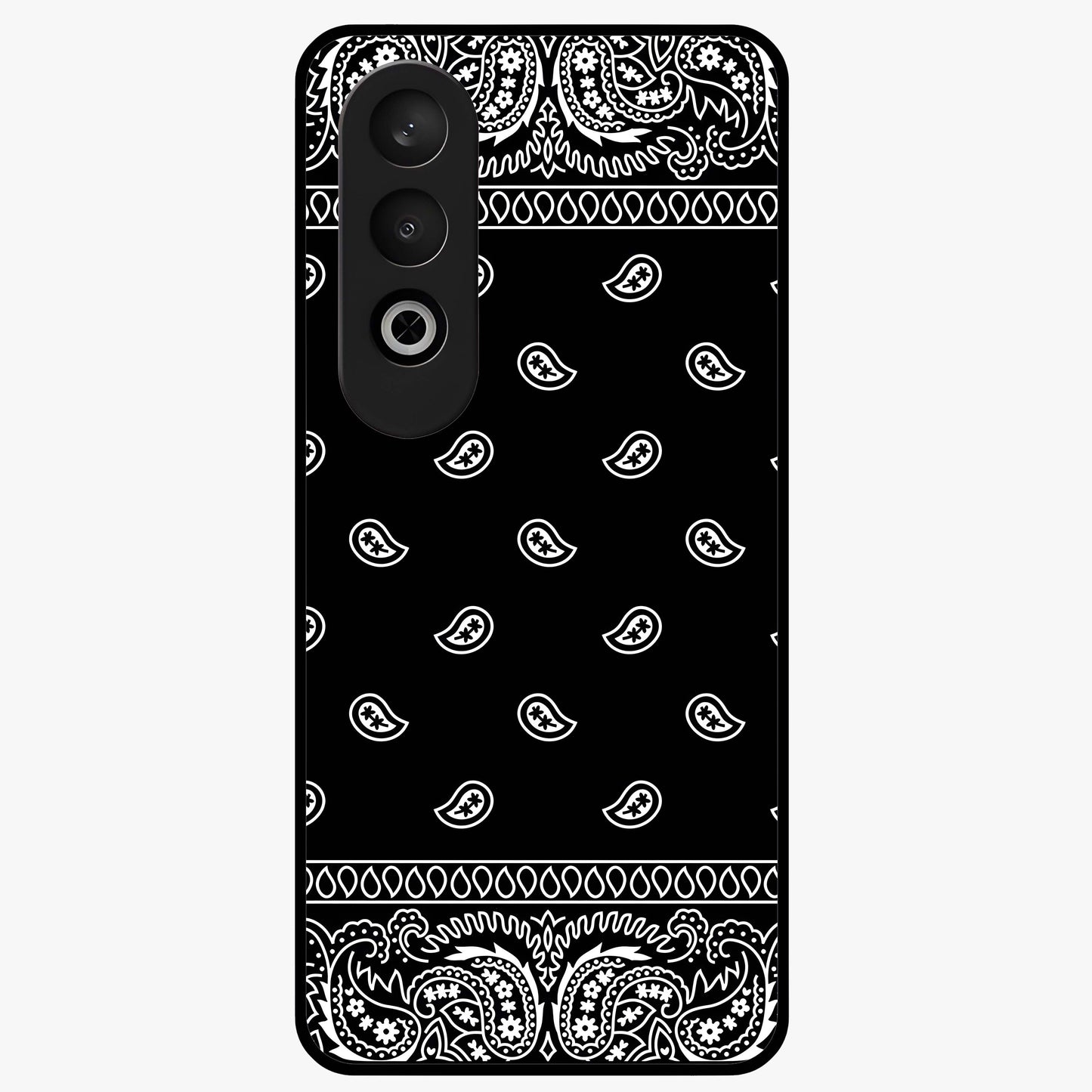 Retro Rebel Threads Glass Case for 1+Nord CE 4 stylish front view featuring vintage inspired graphic artwork