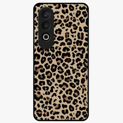 Savage Chic Pattern Glass Case for 1+Nord CE 4 stylish front view featuring bold patterned artwork with edgy vibe