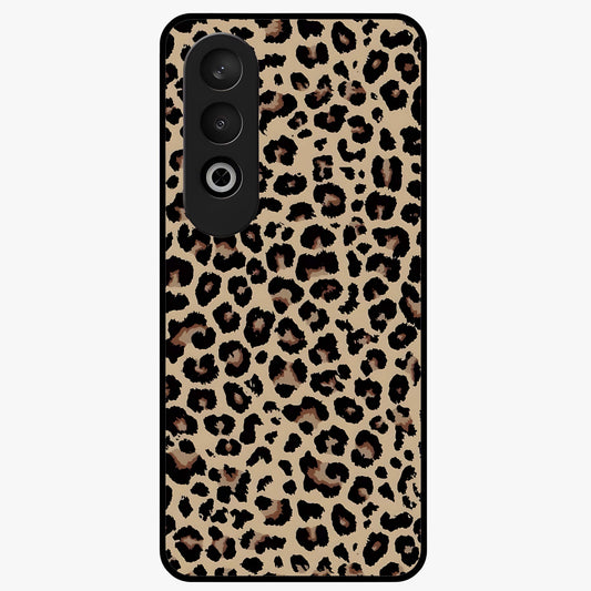 Savage Chic Pattern Glass Case for 1+Nord CE 4 stylish front view featuring bold patterned artwork with edgy vibe