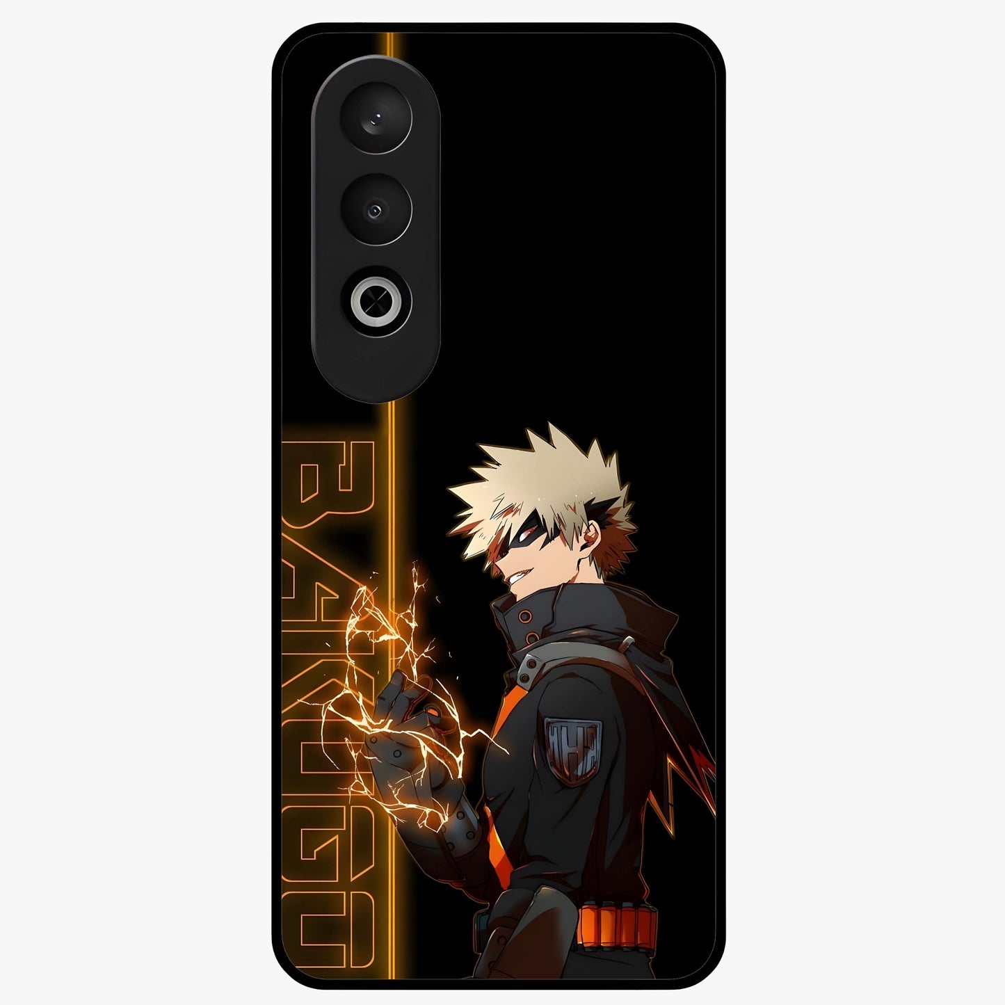 Silent Gang Authority Glass Case for 1+Nord CE 4 bold front view featuring powerful street inspired artwork