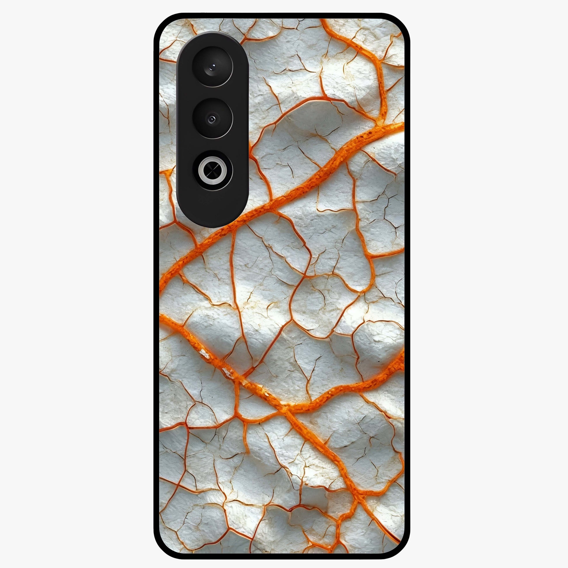 Snarl Zone Buzz Glass Case for 1+Nord CE 4 edgy front view featuring bold aggressive themed artwork