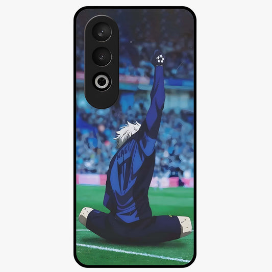 Victory Silence Anthem Glass Case for 1+Nord Ce 4 bold front view featuring powerful motivational themed artwork