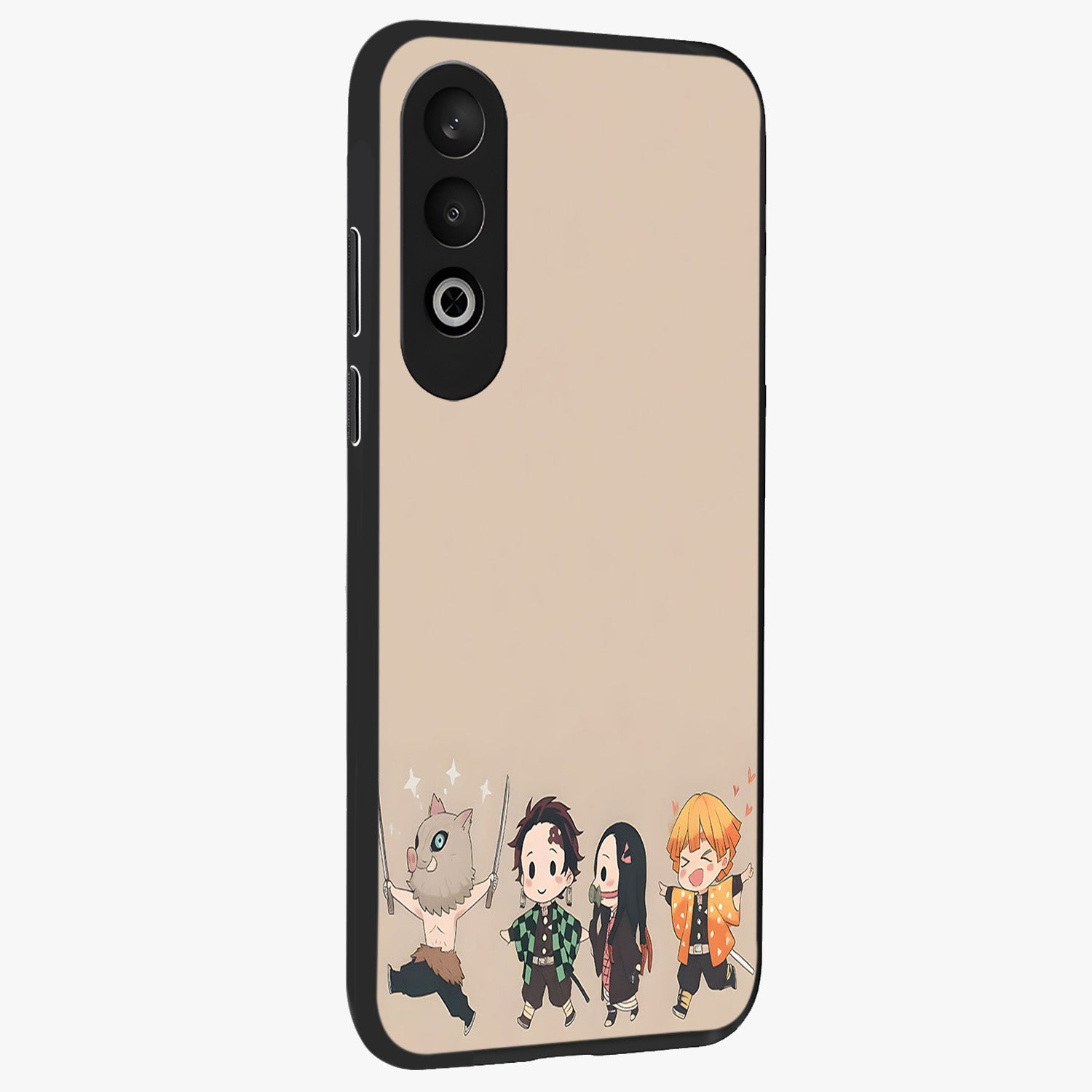 Chibi Demon Squad Glass Case for 1+Nord Ce 4 side