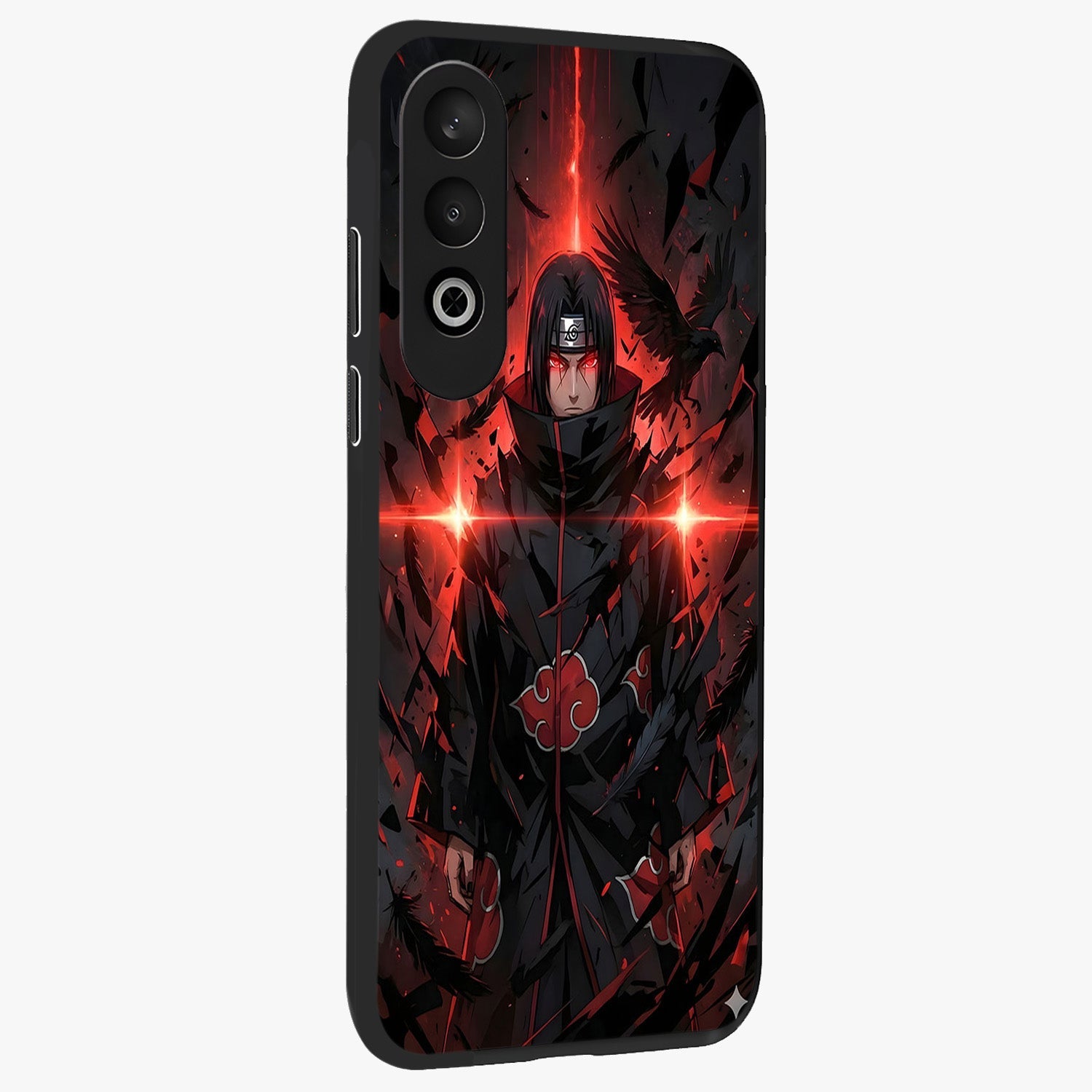 Focused Blade Discipline Glass Case for 1+Nord Ce 4 side perspective highlighting sleek weapon inspired textures and premium edges