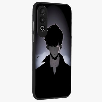 Silent Shadow Awakening Glass Case for 1+Nord CE 4 side perspective highlighting sharp textures and sleek premium build
