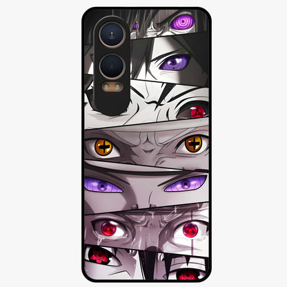 Eyes of Destiny Glass Case for 1+Nord CE 4 Lite bold front view featuring mystical eye inspired artwork