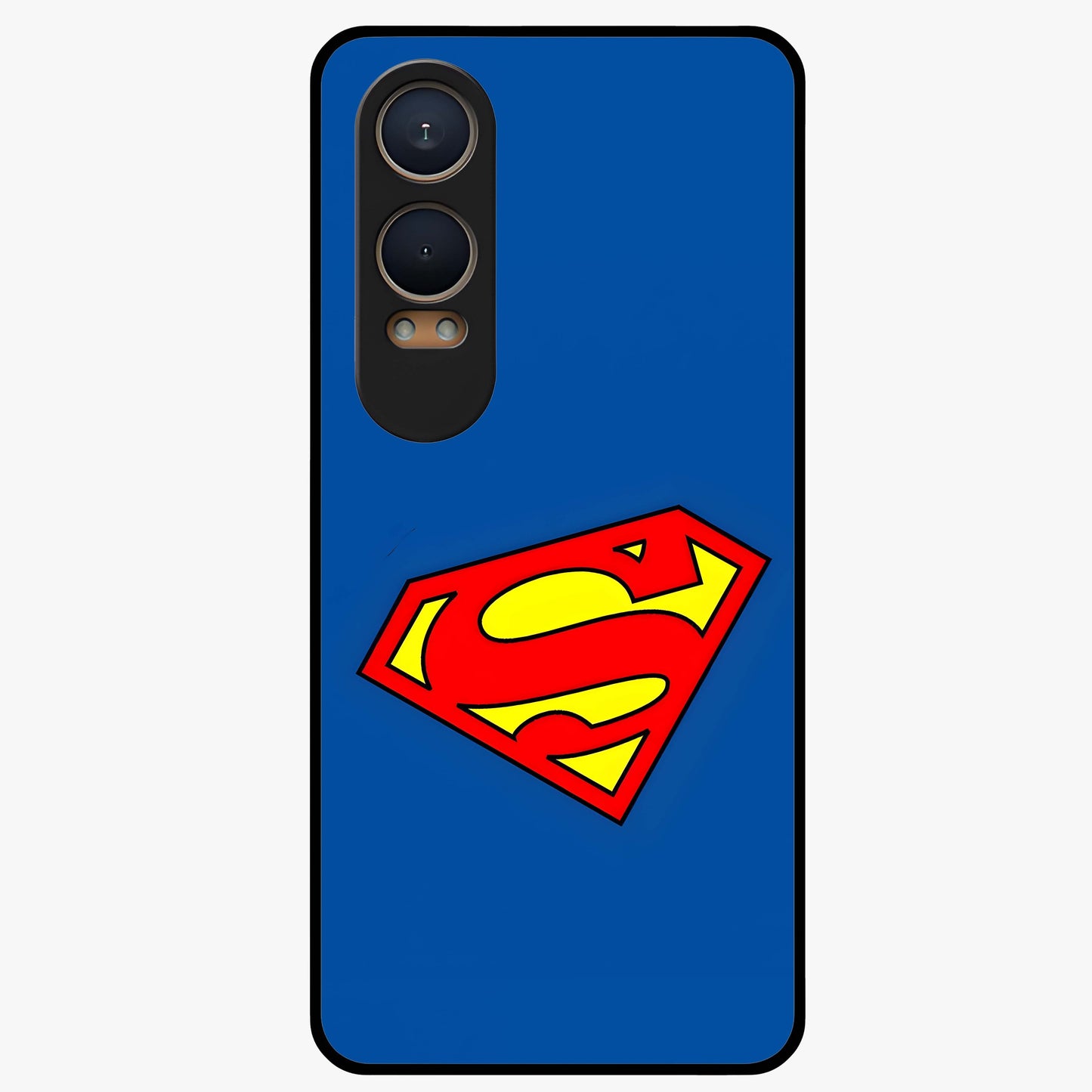 Legendary Hero Emblem Glass Case for 1+Nord CE 4 Lite bold front view featuring powerful emblem inspired artwork