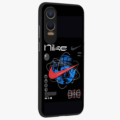 Gravity Sports Fusion Glass Case for 1+Nord CE 4 Lite side perspective highlighting sharp textures and sleek premium build