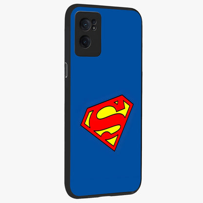Legendary Hero Emblem Glass Case for 1+Nord CE 2  angled mockup showcasing glossy glass finish and strong graphic detailing