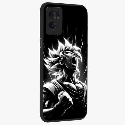 Limitless Power Unleashed Glass Case for 1+Nord CE 2  angled mockup showcasing glossy finish and dramatic power detailing