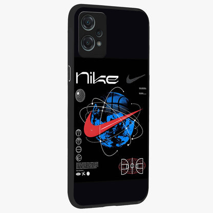 Gravity Sports Fusion Glass Case for 1+Nord Ce 2 Lite side perspective highlighting sharp textures and sleek premium build