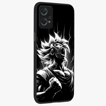 Limitless Power Unleashed Glass Case for 1+Nord Ce 2 Lite side perspective highlighting strong textures and sleek premium build