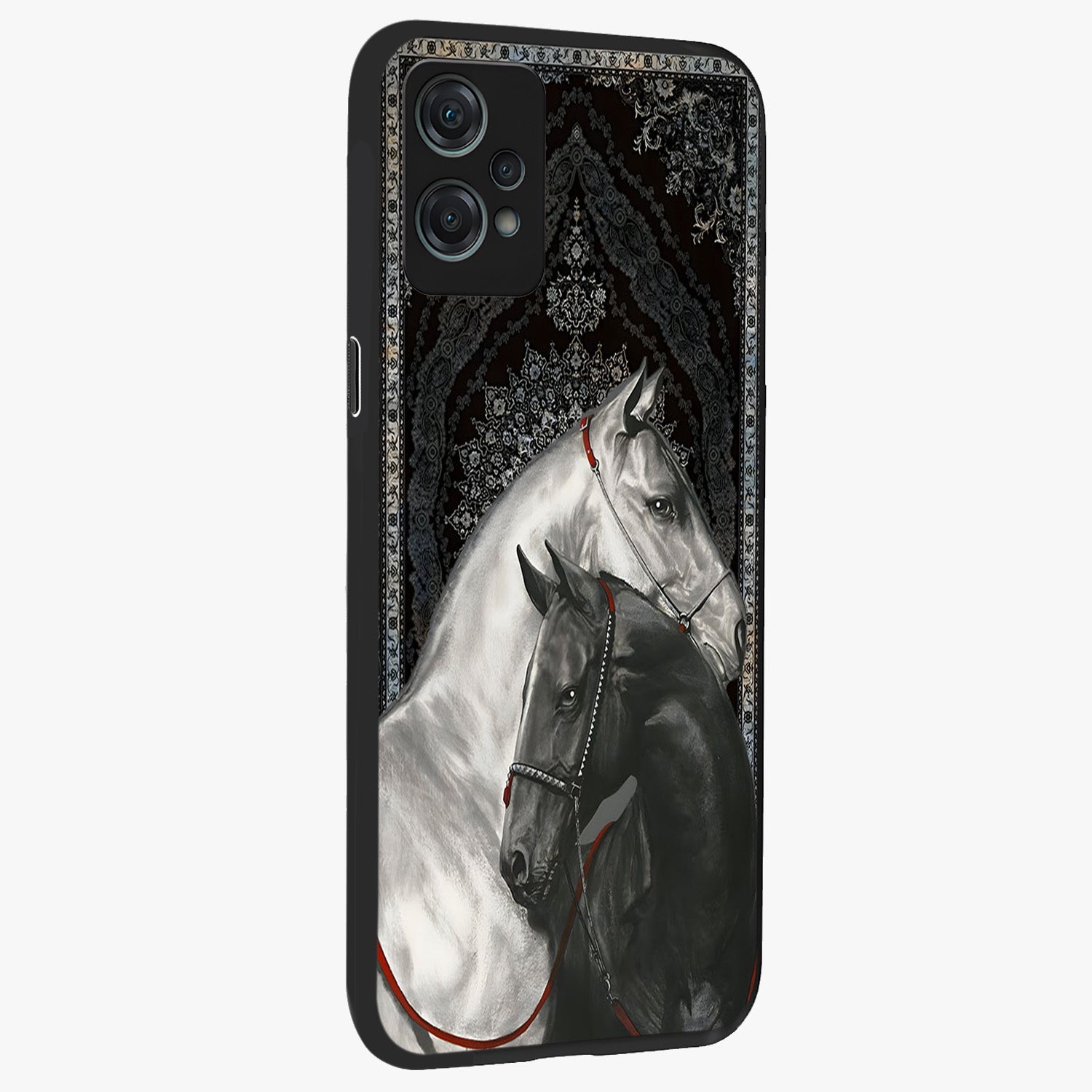 Majestic Ride Legacy Glass Case for 1+Nord Ce 2 Lite side perspective highlighting sleek motion textures and smooth build