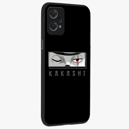 Scarlet Ninja Gaze Glass Case for 1+Nord Ce 2 Lite side perspective highlighting intense textures and premium edges