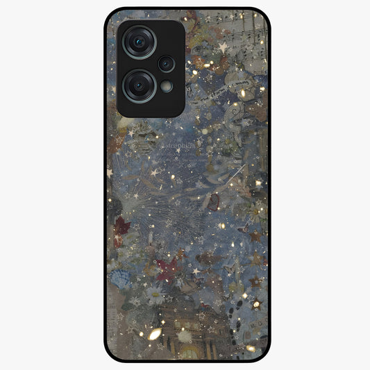 Aesthetic Astrolophia Glass Case for 1+Nord Ce 2 Lite front view featuring celestial astrology inspired artwork