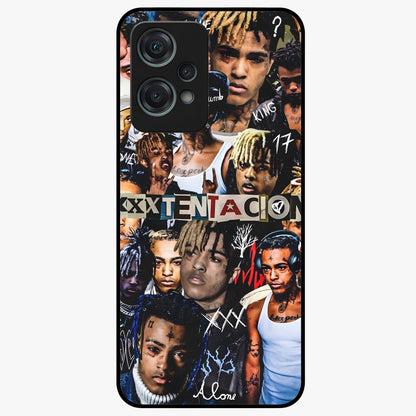 Broken Fame Diaries Glass Case for 1+Nord Ce 2 Lite bold front view featuring expressive diary inspired artistic artwork