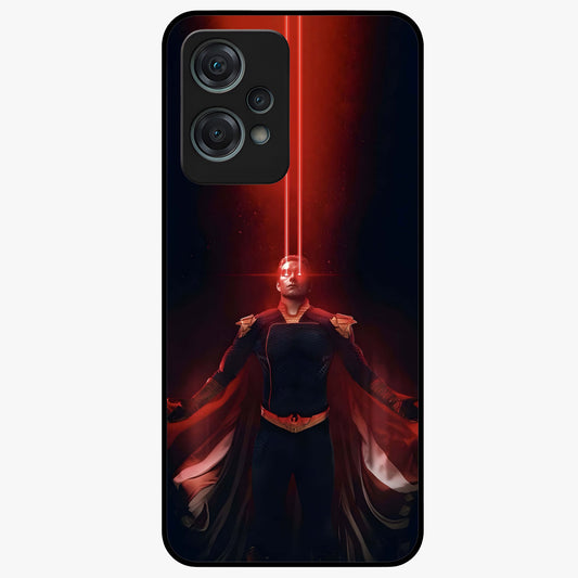 Crimson Vision Ascension Glass Case for 1+Nord Ce 2 Lite bold front view featuring visionary crimson themed artwork