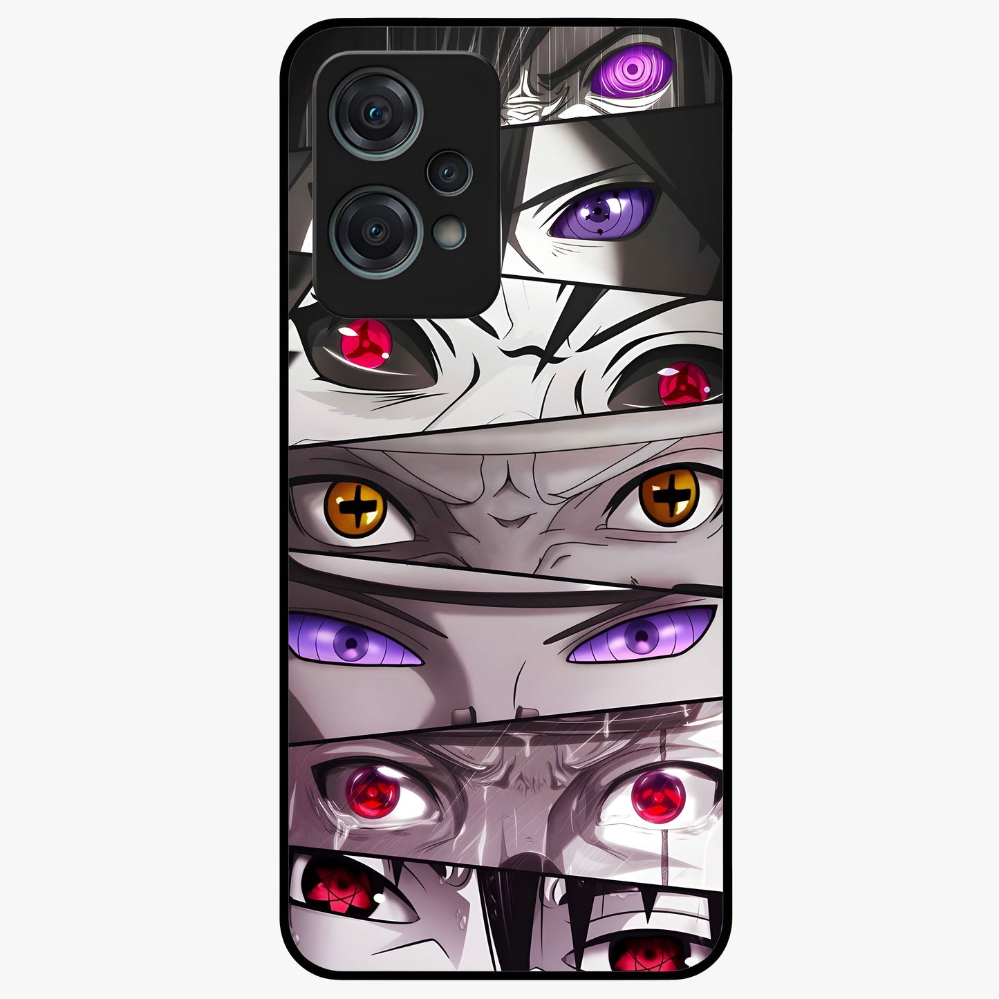Eyes of Destiny Glass Case for 1+Nord Ce 2 Lite bold front view featuring mystical eye inspired artwork