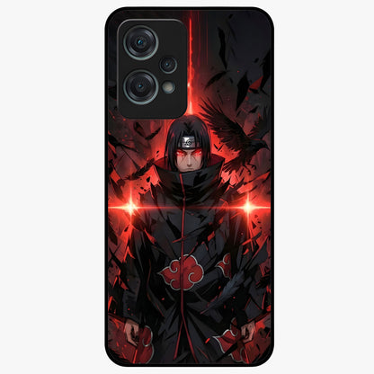 Focused Blade Discipline Glass Case for 1+Nord Ce 2 Lite bold front view featuring sharp blade inspired artistic artwork