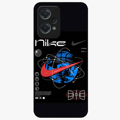 Gravity Sports Fusion Glass Case for 1+Nord Ce 2 Lite dynamic front view featuring bold sports inspired fusion artwork