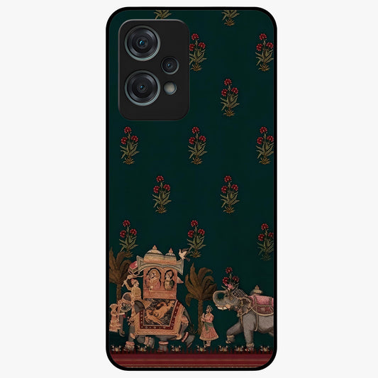 Macmerise Glass Case for 1+Nord Ce 2 Lite stylish front view featuring bold modern artistic artwork