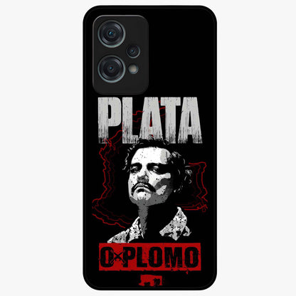 Notorious Crime Empire Glass Case for 1+Nord Ce 2 Lite bold front view featuring edgy crime inspired artwork