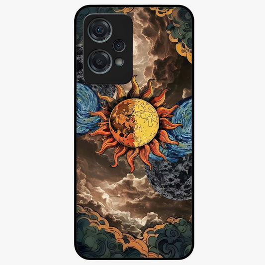 Sun Kissed Valley Glass Case for 1+Nord Ce 2 Lite scenic front view featuring glowing valley landscape artwork