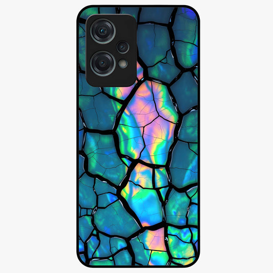 Tropical Wing Vibe Glass Case for 1+Nord Ce 2 Lite vibrant front view featuring wing inspired artwork with tropical colors