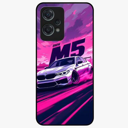 Velocity Drift Pulse Glass Case for 1+Nord Ce 2 Lite dynamic front view featuring racing inspired motion artwork
