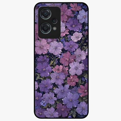 Velvet Bloom Tapestry Glass Case for 1+Nord Ce 2 Lite elegant front view featuring rich floral tapestry artwork