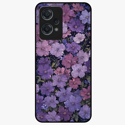 Velvet Bloom Tapestry Glass Case for 1+Nord Ce 2 Lite elegant front view featuring rich floral tapestry artwork