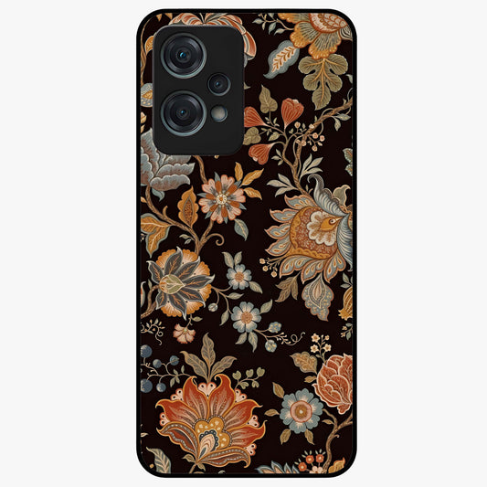 Vintage Floral Dream Glass Case for 1+Nord Ce 2 Lite dreamy front view featuring soft vintage inspired floral artwork