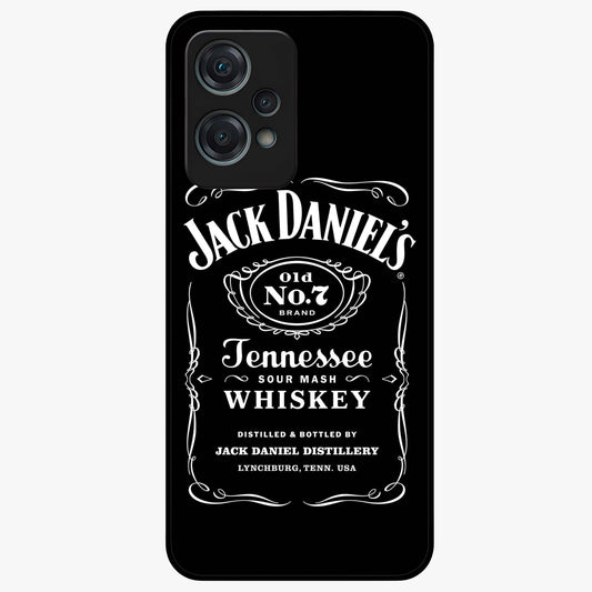 Vintage Whiskey Heritage Glass Case for 1+Nord Ce 2 Lite bold front view featuring classic whiskey label inspired artwork