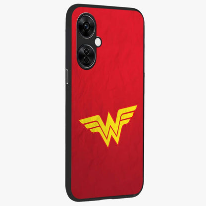 Legendary Wonder Power Glass Case for 1+Nord CE 3 Lite side perspective highlighting dramatic detailing and sleek build