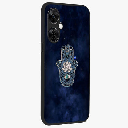 Mystic Calm Shield Glass Case for 1+Nord CE 3 Lite side perspective highlighting refined textures and premium edge finish