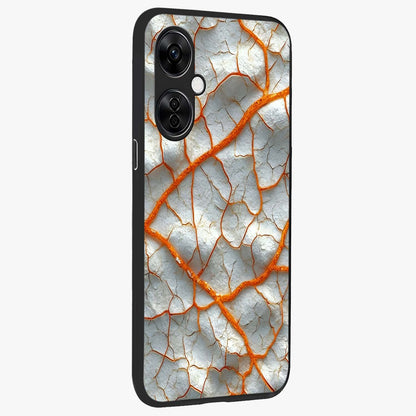 Snarl Zone Buzz Glass Case for 1+Nord CE 3 Lite side perspective highlighting sharp textures and sleek premium build