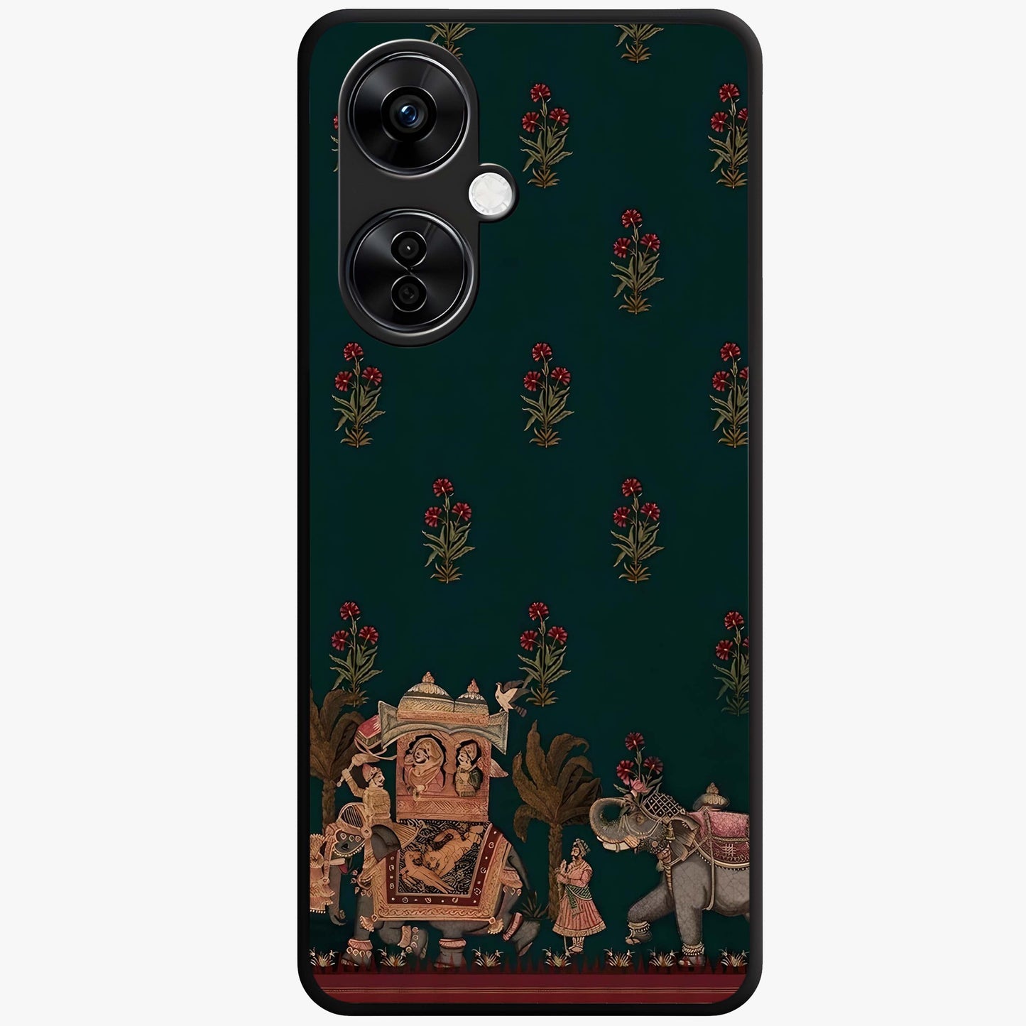 Macmerise Glass Case for 1+Nord CE 3 Lite stylish front view featuring bold modern artistic artwork