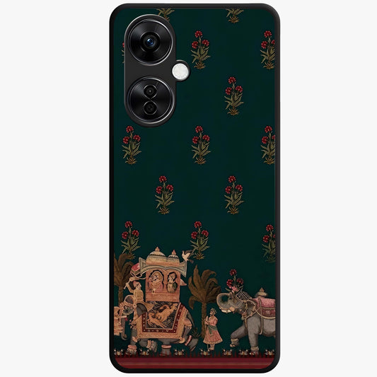 Macmerise Glass Case for 1+Nord CE 3 Lite stylish front view featuring bold modern artistic artwork