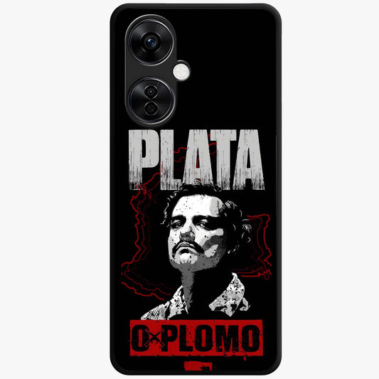 Notorious Crime Empire Glass Case for 1+Nord CE 3 Lite bold front view featuring edgy crime inspired artwork