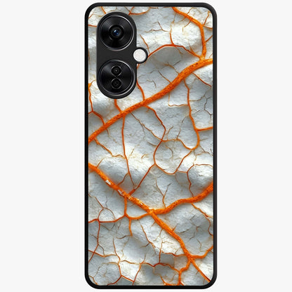 Snarl Zone Buzz Glass Case for 1+Nord CE 3 Lite edgy front view featuring bold aggressive themed artwork
